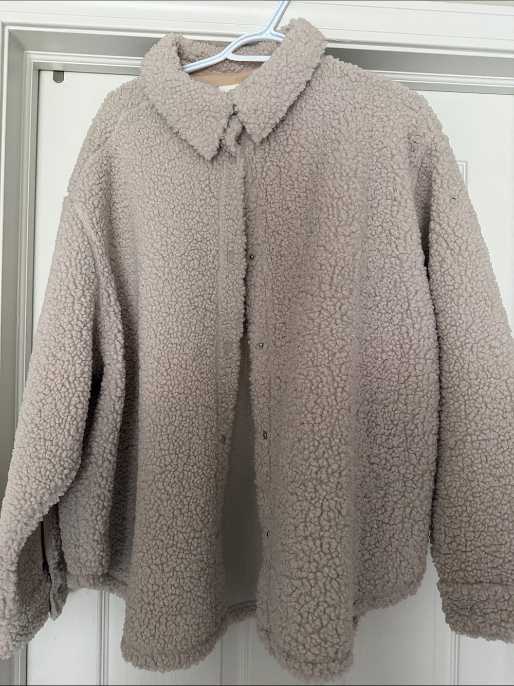 H&M Women's Size XL Teddy Fleece Jacket